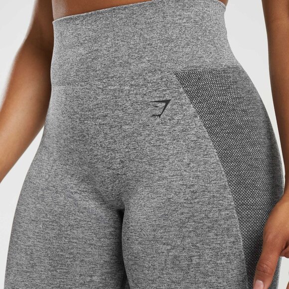 Gymshark Flex High Waisted Leggings Charcoal Marl - Picture 5 of 8